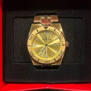Invicta Gold Tone Men's Watch 43mm